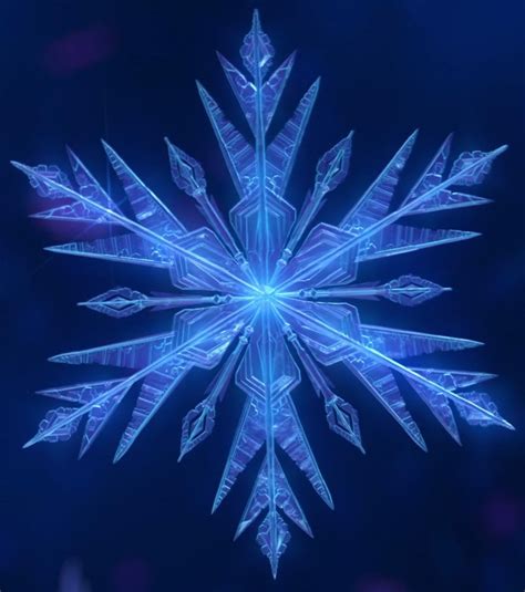 frozen movie snowflake